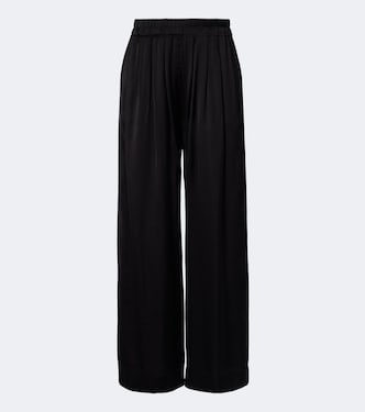 Weite Hose Nolia aus Satin | Isabel Marant
