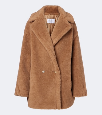 Teddy Bear camel hair and silk peacoat | Max Mara