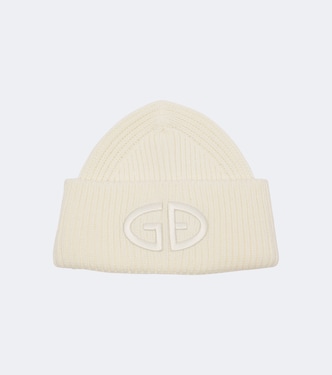 Valerie embroidered ribbed-knit beanie | Goldbergh
