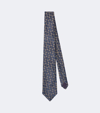 Krawatte aus Seiden-Jacquard | Charvet