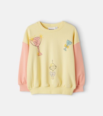 Sweat-shirt en coton à imprimé | Mini Rodini