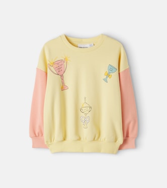 Printed cotton sweatshirt | Mini Rodini