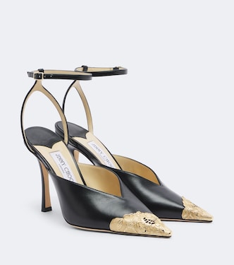 Faiz leather slingback pumps | Jimmy Choo