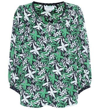 Blouse Sterling imprimée en jersey | Velvet