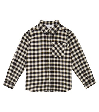 Tango checked cotton shirt | Bonpoint