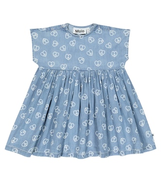 Baby printed cotton dress | Molo