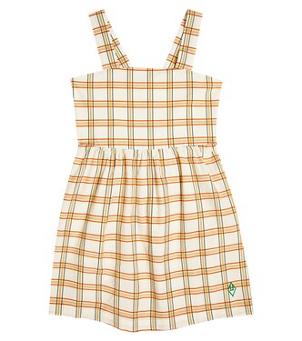 Badger checked cotton dress | The Animals Observatory
