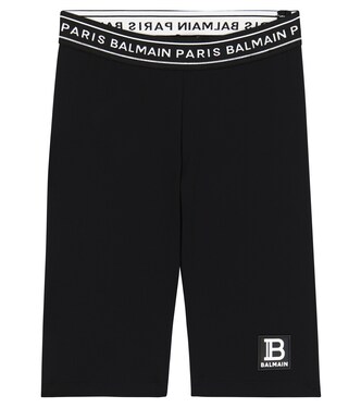 Logo biker shorts | Balmain Kids