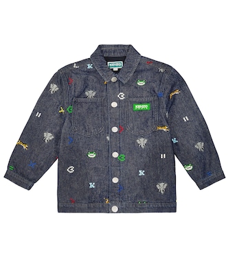 Jungle Game denim jacket | Kenzo Kids