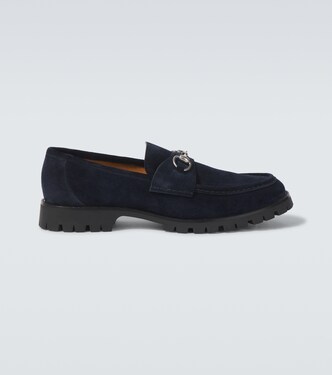 Horsebit suede loafers | Gucci