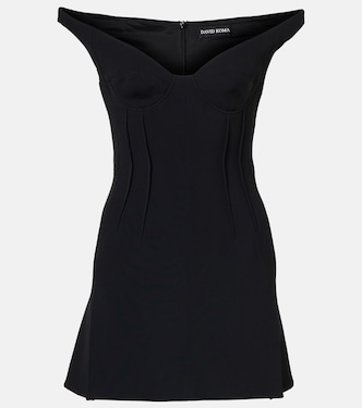 Off-Shoulder-Minikleid | David Koma
