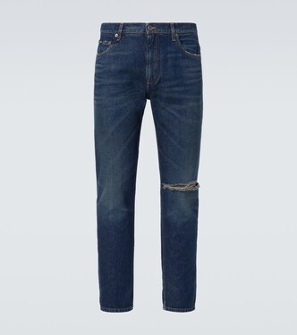 Distressed slim jeans | Dolce&Gabbana