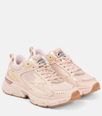 Lightstar mesh and leather sneakers | Golden Goose
