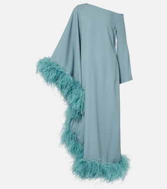 Ubud Extravaganza feather-trimmed gown | Taller Marmo