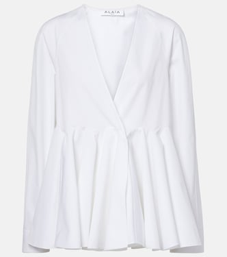 Blusa Flare de algodón | Alaïa