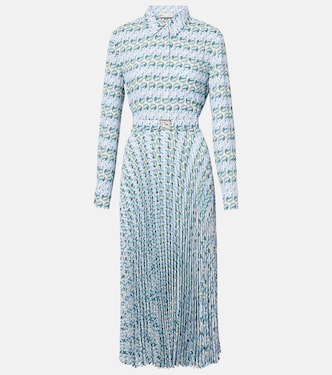 Bedrucktes Midikleid aus Twill | Tory Burch
