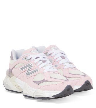 9060 Junior leather-trimmed sneakers | New Balance Kids