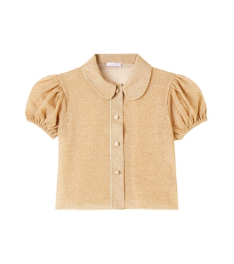 Lumière puff-sleeve blouse | Oséree Kids