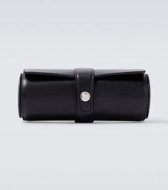 Leather watch case | Brunello Cucinelli