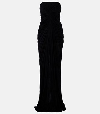 Robe bustier longue Radiance en coton | Rick Owens