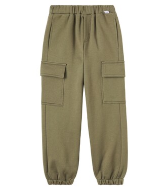 Cotton cargo sweatpants | Il Gufo