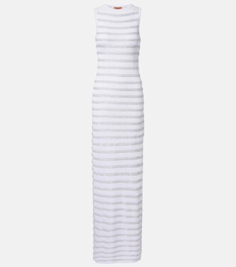 Sequined striped maxi dress | Missoni
