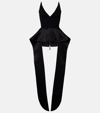 Top Frame aus Satin | Maticevski