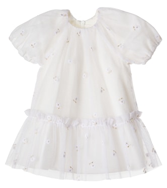 Baby Besticktes Kleid aus Tüll mit Glitter | Tartine et Chocolat