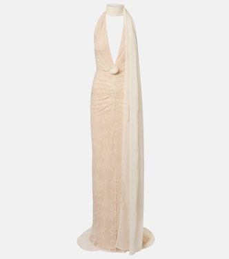 Bridal Amora lace tulle gown | De La Vali