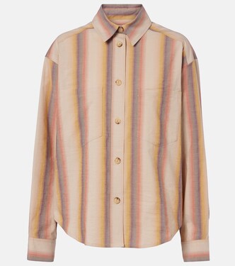 Mahvane striped cotton shirt | Isabel Marant
