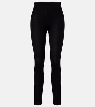 Leggings aus Wolle, Kaschmir und Seide | Saint Laurent
