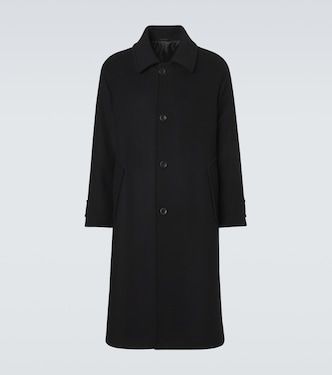 Manteau en laine et cachemire | Giorgio Armani