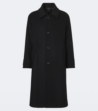 Manteau en laine et cachemire | Giorgio Armani