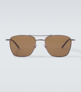 SL Logo aviator sunglasses | Saint Laurent