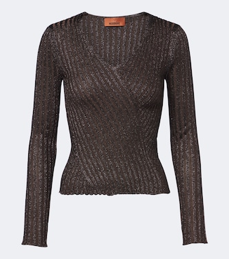 Striped lamé top | Missoni
