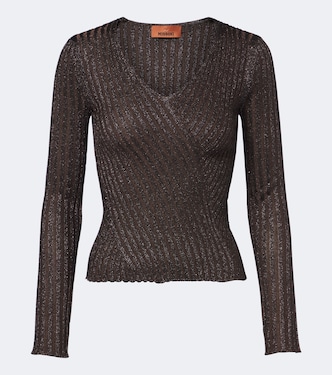 Striped lamé top | Missoni