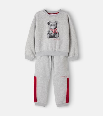 Bedrucktes Sweatshirt und Hose | Monnalisa