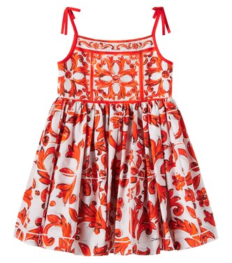 Kleid aus Baumwolle | Dolce&Gabbana Kids