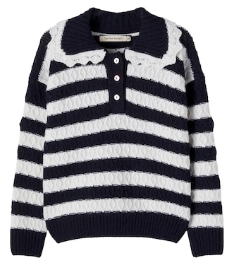 Reverie striped polo sweater | The New Society
