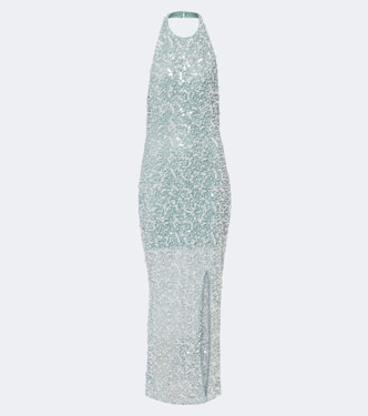 Robe longue à sequins | Là Fuori