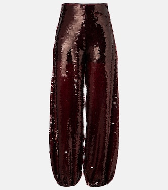 Sequined balloon pants | Adriana Degreas