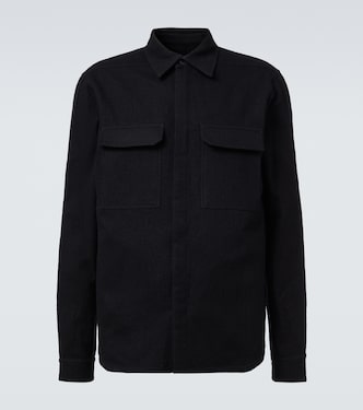 Hemd aus Flanell und Wolle | Rick Owens