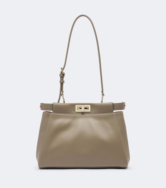 Peekaboo® Small leather tote bag | Fendi