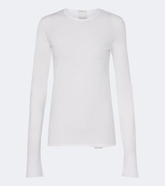 Gardénia cotton T-shirt | Calvin Klein Collection