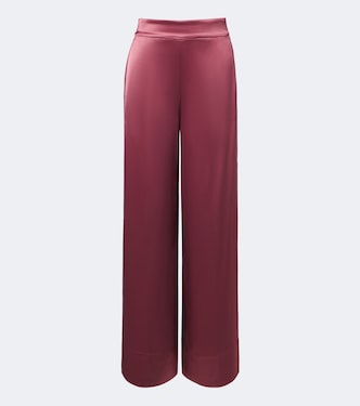 Dijon satin wide-leg pants | Joseph