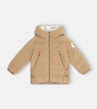 Gizem hooded fleece and down jacket | Moncler Enfant