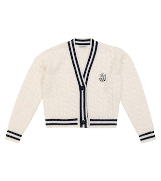 Wool knitted cardigan | Dolce&Gabbana Kids
