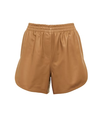 Leather shorts | Zeynep Arçay