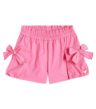 Baby Batavia cotton-blend cargo shorts | Monnalisa