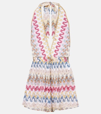 Zigzag lamé romper | Missoni